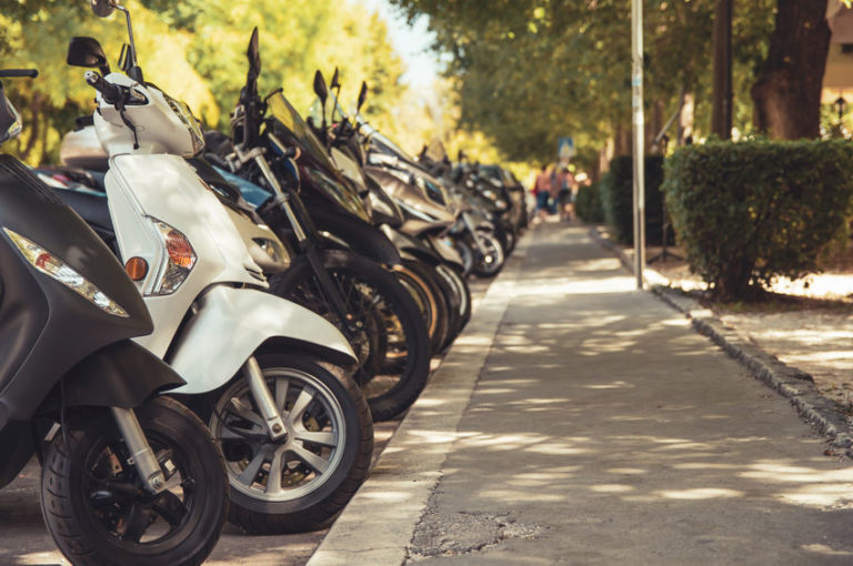 Motorrad-Transport